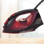 Ferro de Passar a Vapor Cerâmica, Preto 220v, Oster
