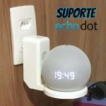 WB Suporte para Echo Dot 4a e 5a Geração (Branco)