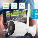 Smart Câmera Externa Wi-Fi Positivo Casa Inteligente