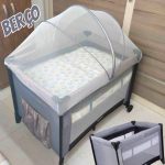 Berço Portátil Sleep Cinza – Voyage