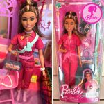 Barbie O Filme Boneca Terno de Moda Rosa