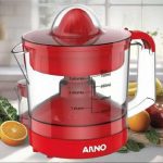 Espremedor De Frutas Suco Express 0,75l Vermelho Cp02