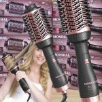 Escova Secadora Mondial Black Rose Argan ES-14 – 1200W Cerâmica com Íons 3 Velocidades