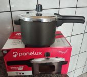 Panela de Pressão Panelux 4,5L Grafite Fechamento Externo Magnific