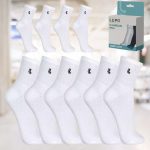 Kit 10 Pares Meia Masculino Adulto Cano Alto