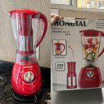 Liquidificador Power Filter, Mondial, Vermelho, 550W