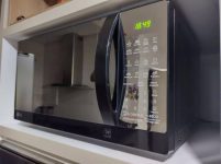 Micro-ondas LG 30L Solo MS3097AR Preto