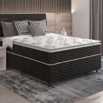 Cama Box Casal (Box + Colchão) Umaflex – de Molas Ensacadas