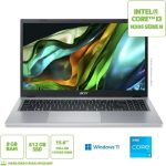 Notebook Acer aspire 3 A315-510P-35D2 Intel core I3 8GB RAM 512GB