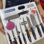 Jogo de Facas Tramontina Plenus com Lâminas em Aço