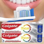 Colgate Total 12 Clean Mint – Creme Dental, 2 unidades de 180g