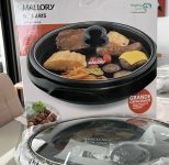 Grill e Panela Elétrica Mallory Grill Solaris 40cm 127V