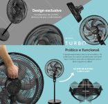 Ventilador Coluna Turbo Conforto Cadence Vtr870