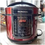 Panela de Pressão Elétrica Digital Mondial – 5L 900W Master