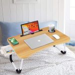 Mesa De Madeira Dobravel Portatil Para Notebook