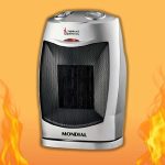 Aquecedor Termo Ceramic, Mondial, Preto/Prata