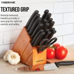 Kit de facas Farberware, aço inoxidável, 18 peças
