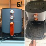 Fritadeira Elétrica Air Fryer 6l Gaabor 1400w Jumbo Tamanho Família