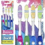 Escovas Dentais Oral-B Indicator Color Collection 4 unidades