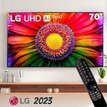 Smart TV 70″ 4K LG UHD ThinQ AI 70UR8750PSA HDR Bluetooth Alexa Google Assistente