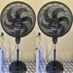 Ventilador Mallory Coluna Eolo Preto – Grafite 40 cm 127V