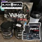 Combo Whey Protein Turbo + Bcaa + Creatina – Black Skull