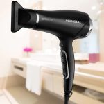 Secador de Cabelo Mondial Tourmaline Íon Preto – e Prata 2000W 2 Velocidades