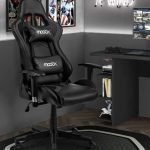 Moob Cadeira Gamer Reclinável Thunder Com Almofadas para Lombar