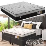 Colchão Casal ou Queen Plumatex de Molas Ensacadas Alfa