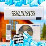 Ar Condicionado Split Samsung Inverter Ultra Frio 12000 220v