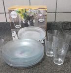 Aparelho de Jantar 12 Peças Duralex de Vidro Diamante