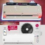 Ar Condicionado LG Voice Dual Inverter IA 9000 BTU Frio 220V