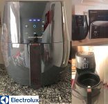 Fritadeira Airfryer Eaf20 Digital Experience 3,2l Grafite Electrolux 220V