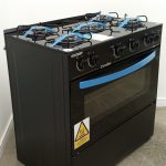 Fogão 5 Bocas Mesa de Vidro Esmaltec Preto – Acendimento Automático