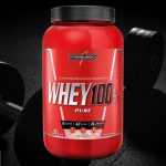 Whey 100% Pure 900g Integralmedica – Morango