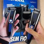 Aparador de Pelos Super Groom 10, Mondial, Preto/Azul, 6W, Bivolt – BG-03