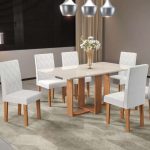 Mesa de Jantar 6 Cadeiras Retangular