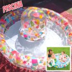 Intex, Piscina inflável estrelas, 150 litros + acessórios