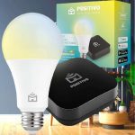 Kit Casa Conectada Lite Positivo Casa Inteligente 1 Controle Universal e 1 Lâmpada