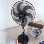 Ventilador De Coluna Polar Maxi Turbo Preto – C/ 6 Pás 40 Cm 220v