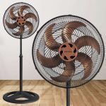 Ventisol Ventilador de Coluna Oscilante, Turbo 6 Pás Premium, Bronze, 40cm, 220V