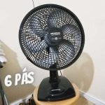 Ventilador De Mesa Super Powe Vsp-30-b 30cm 6 Pás Mondial 220v