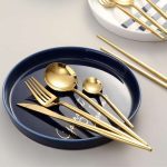 Conjunto De Talheres Aço Inoxidável 24 Pcs