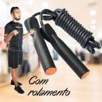 Corda de Pular de PVC Tam. 275 X 0.6 cm com Rolamento Vollo Sports