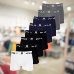 Kit 8 Cuecas Masculinas Boxer Microfibra Polo Wear