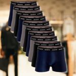 Kit 10 Cuecas Boxer Polo 100% Algodão