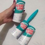 Conjunto 1 Rolo Adesivo Com 30 Folhas E 2 Refis Removedor