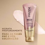 Pantene Booster Proteção Colágeno Hidrata & Resgata Pré E Pós Coloração 90Ml Rosa