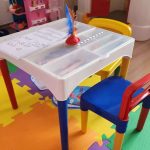 Mesa Mesinha Infantil Didática Com Cadeiras