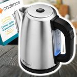 Chaleira Elétrica Cadence Supreme Control, 110V, Inox, 1,7L